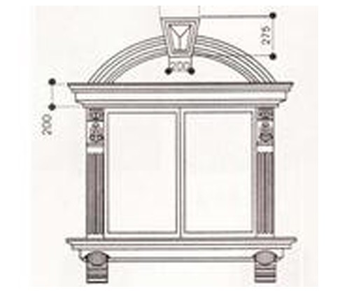 赤峰窗套模具結(jié)構(gòu)草圖