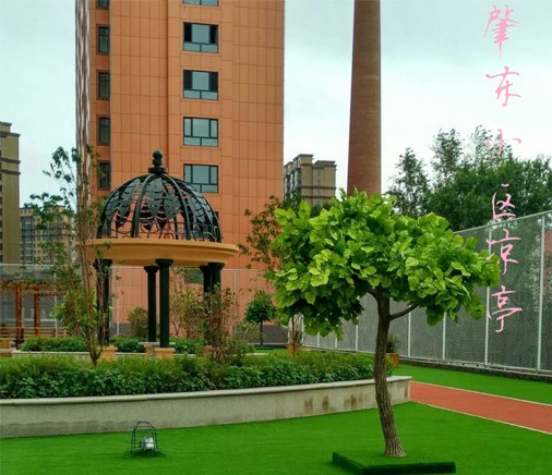 內(nèi)蒙古肇東小區(qū)涼亭